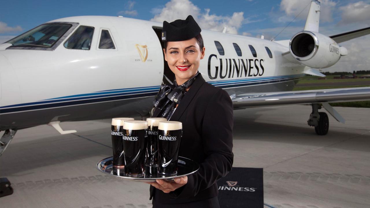 Guinness - Fly Guinness Class